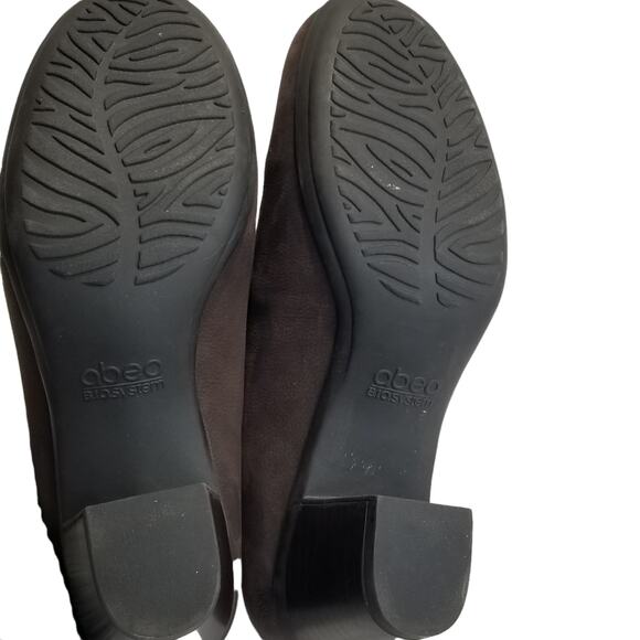 Abeo Shoes Brown Slip On Comfort Shoe Bio System Portola Size 8.5 N - Picture 8 of 12